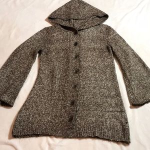 Prana sweater coat with hood